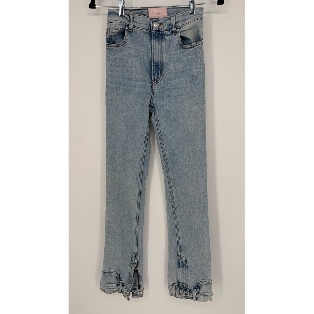 REVICE DENIM FARRAH LIGHT WASH JEANS SIZE‎ 26